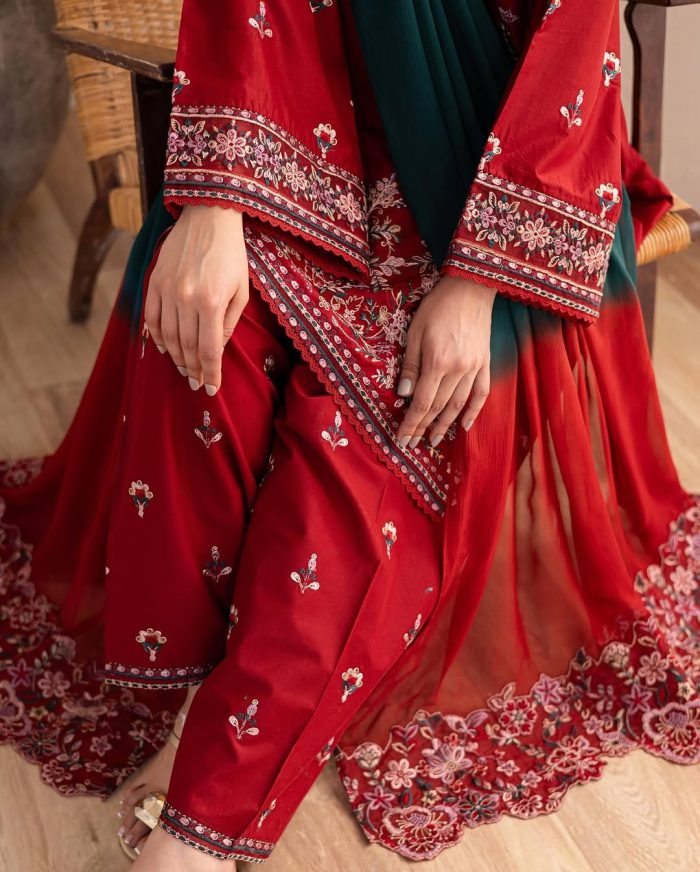 Luxury Embroidered Most Demanding Dress - Image 3