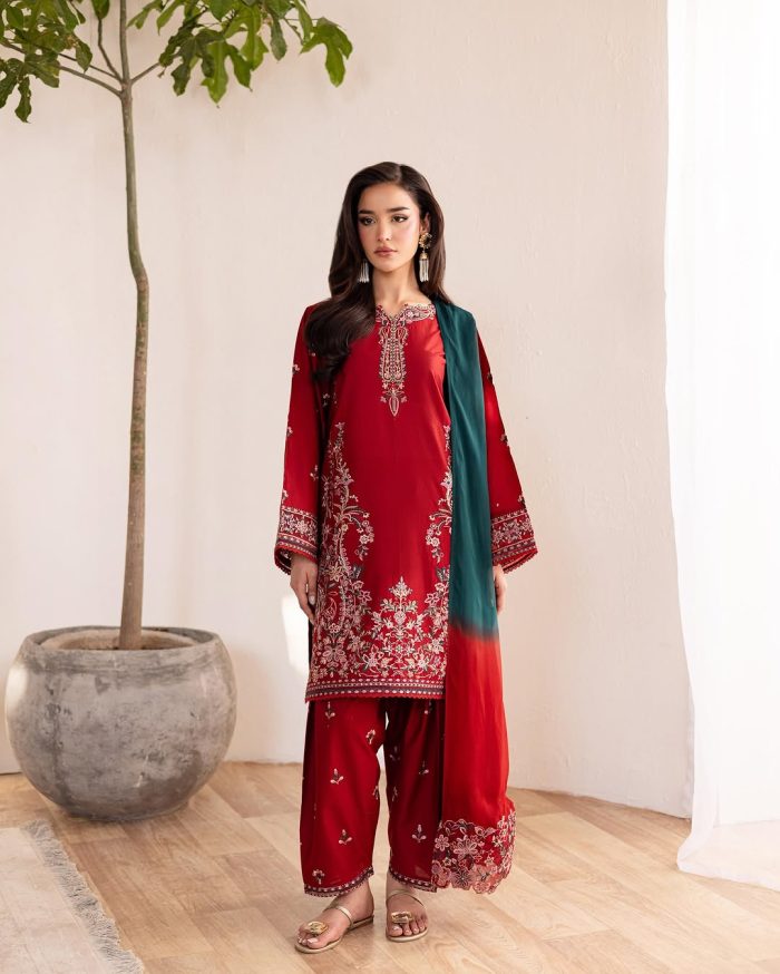 Luxury Embroidered Most Demanding Dress